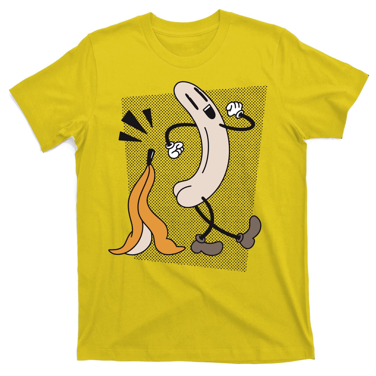 Naked Banana Retro Cartoon T-Shirt