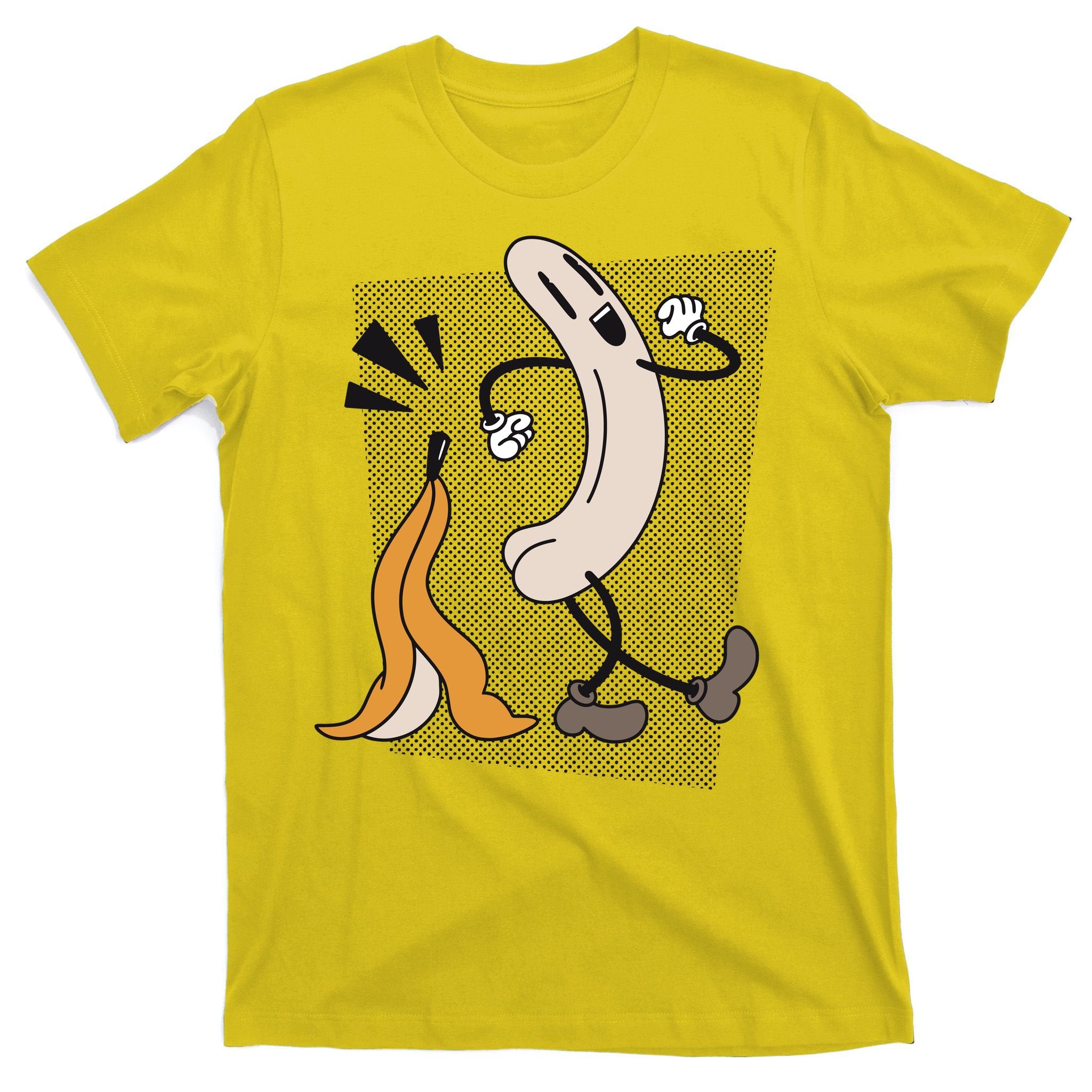 Naked Banana Retro Cartoon T-Shirt
