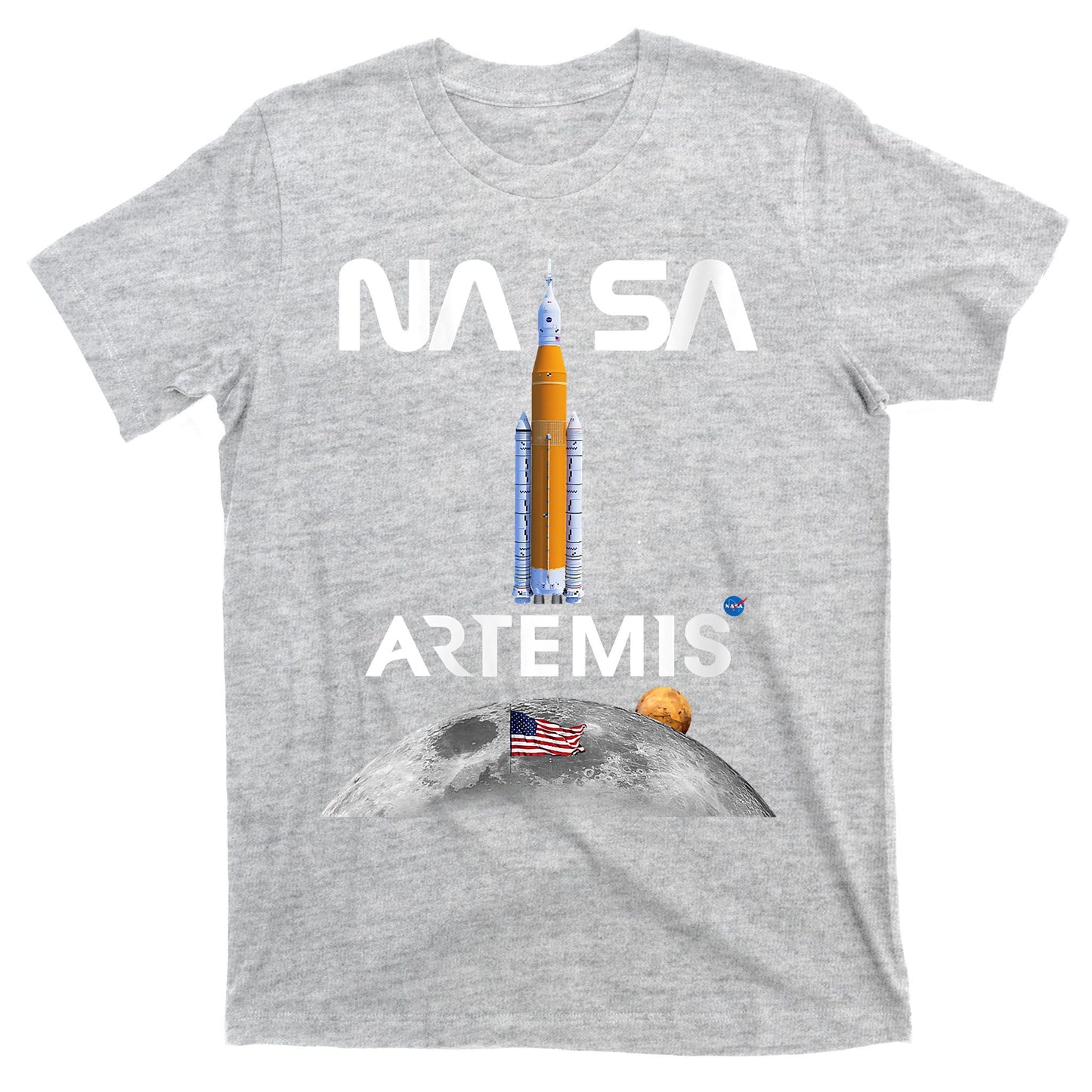 NASA Artemis Mission SLS Worm Insignia T-Shirt