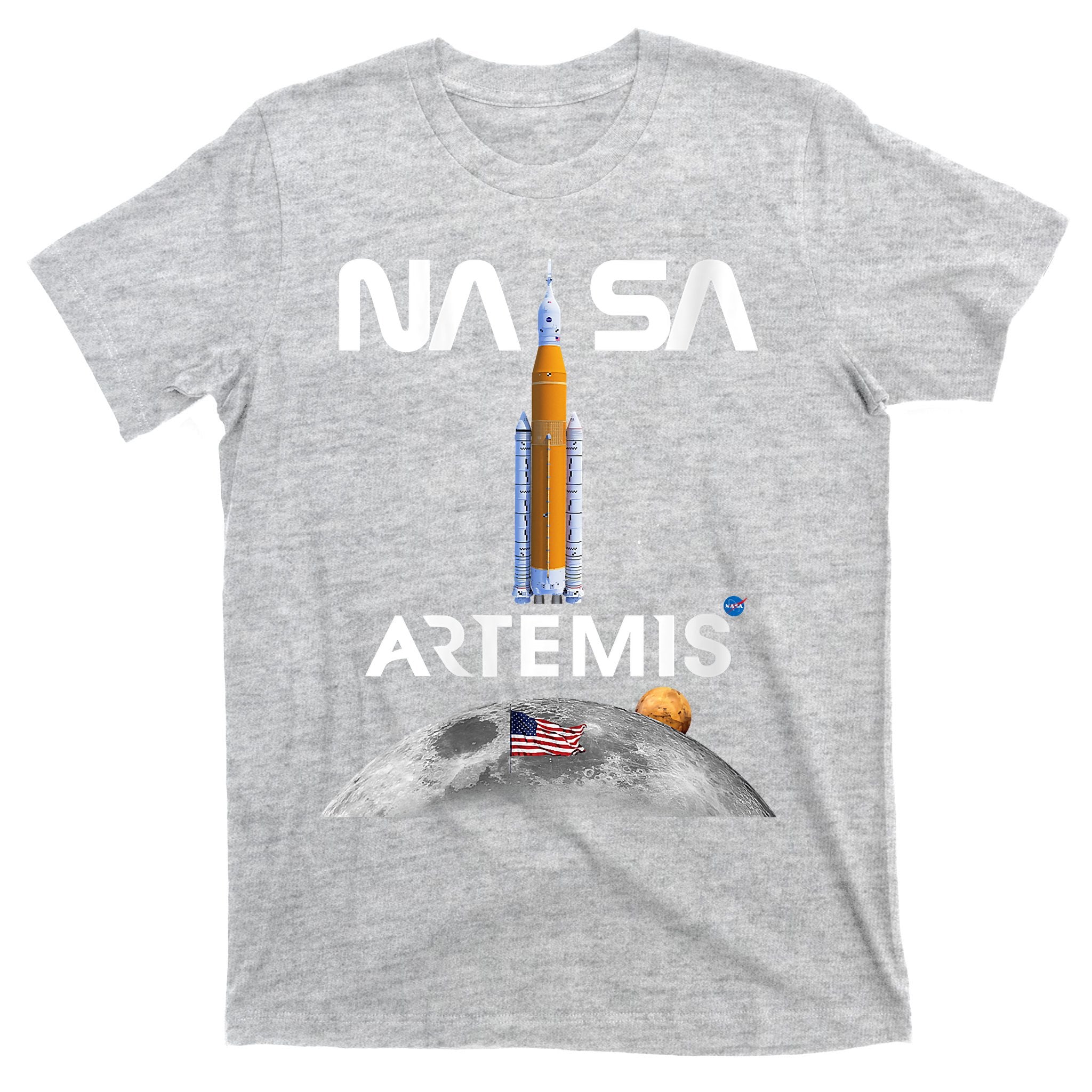 NASA Artemis Mission SLS Worm Insignia T-Shirt