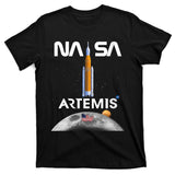 NASA Artemis Mission SLS Worm Insignia T-Shirt