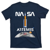 NASA Artemis Mission SLS Worm Insignia T-Shirt
