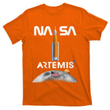 NASA Artemis Mission SLS Worm Insignia T-Shirt