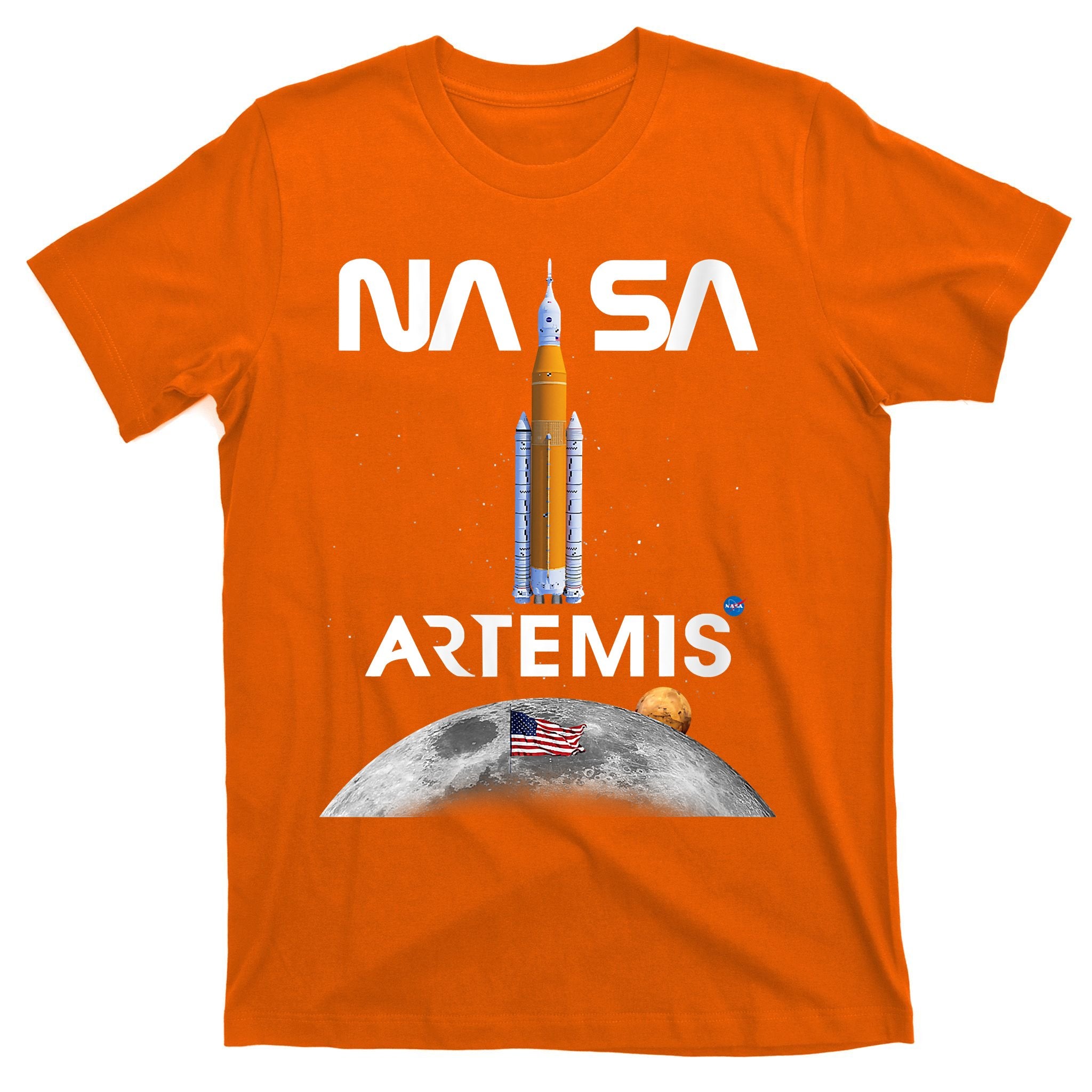 NASA Artemis Mission SLS Worm Insignia T-Shirt