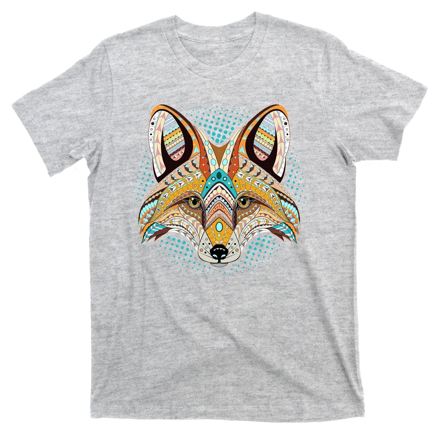 Native American Tribal Fox Face T-Shirt
