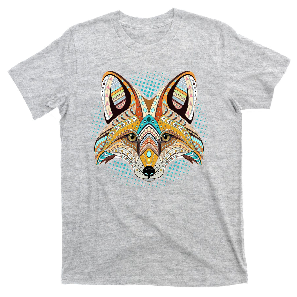 Native American Tribal Fox Face T-Shirt