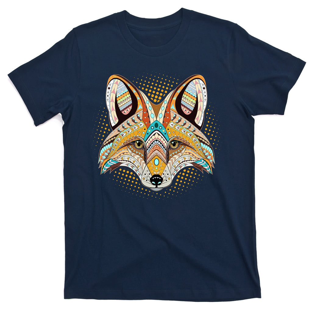 Native American Tribal Fox Face T-Shirt