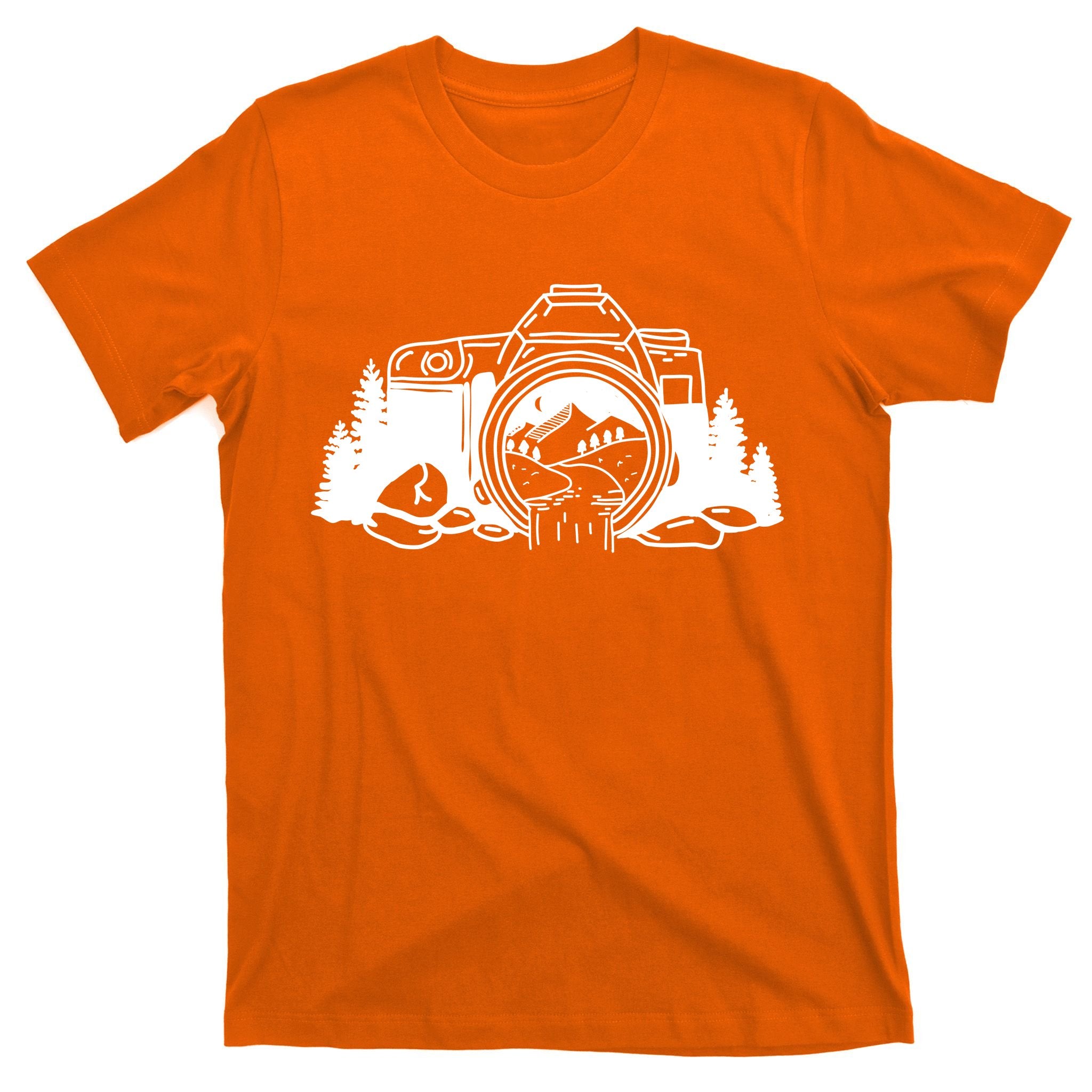 Nature Camera Waterfall T-Shirt
