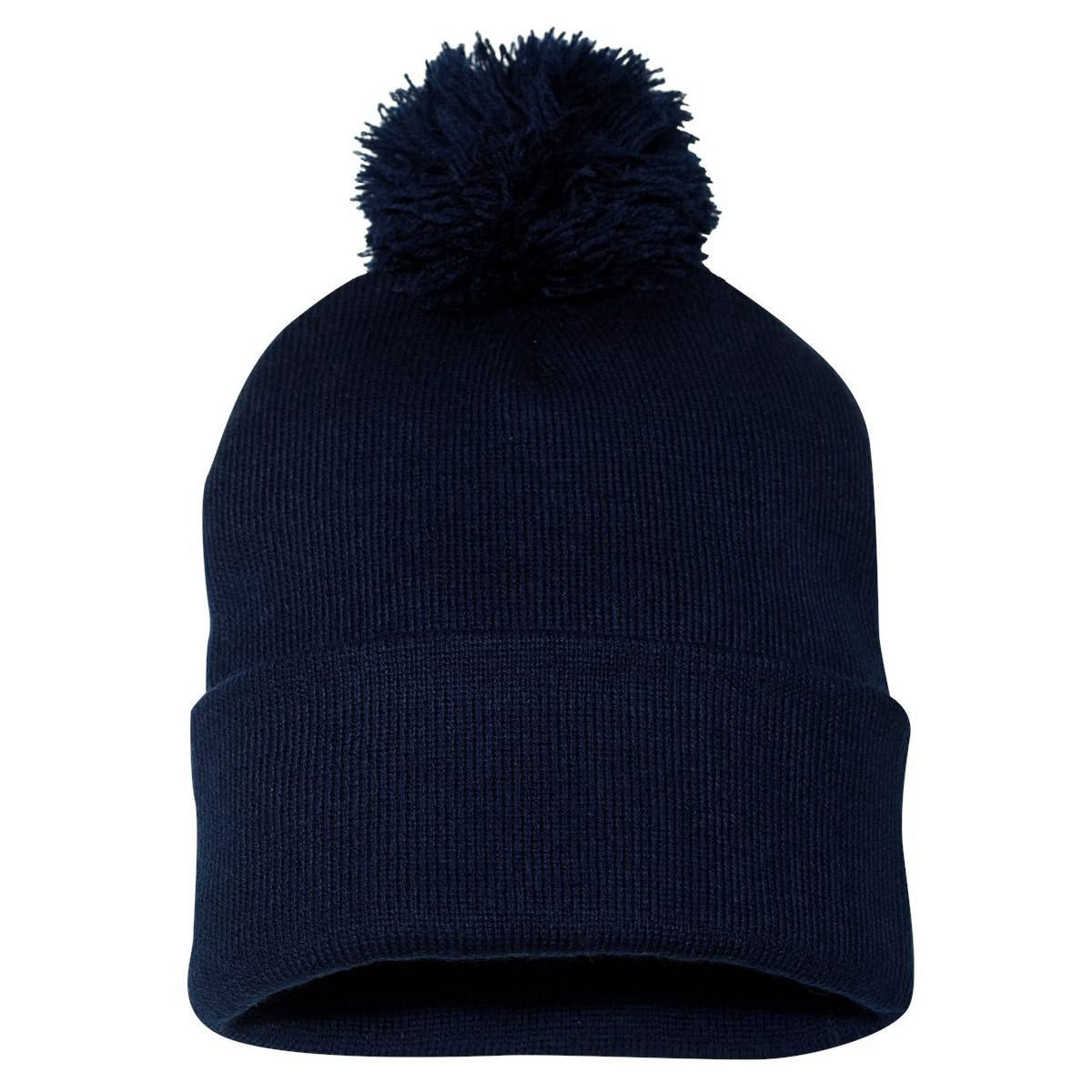 Football Taco Lover Pom Pom 12in Knit Beanie