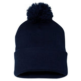 Football Taco Lover Pom Pom 12in Knit Beanie