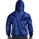 Game Day American Flag Football Lover Tie Dye Hoodie