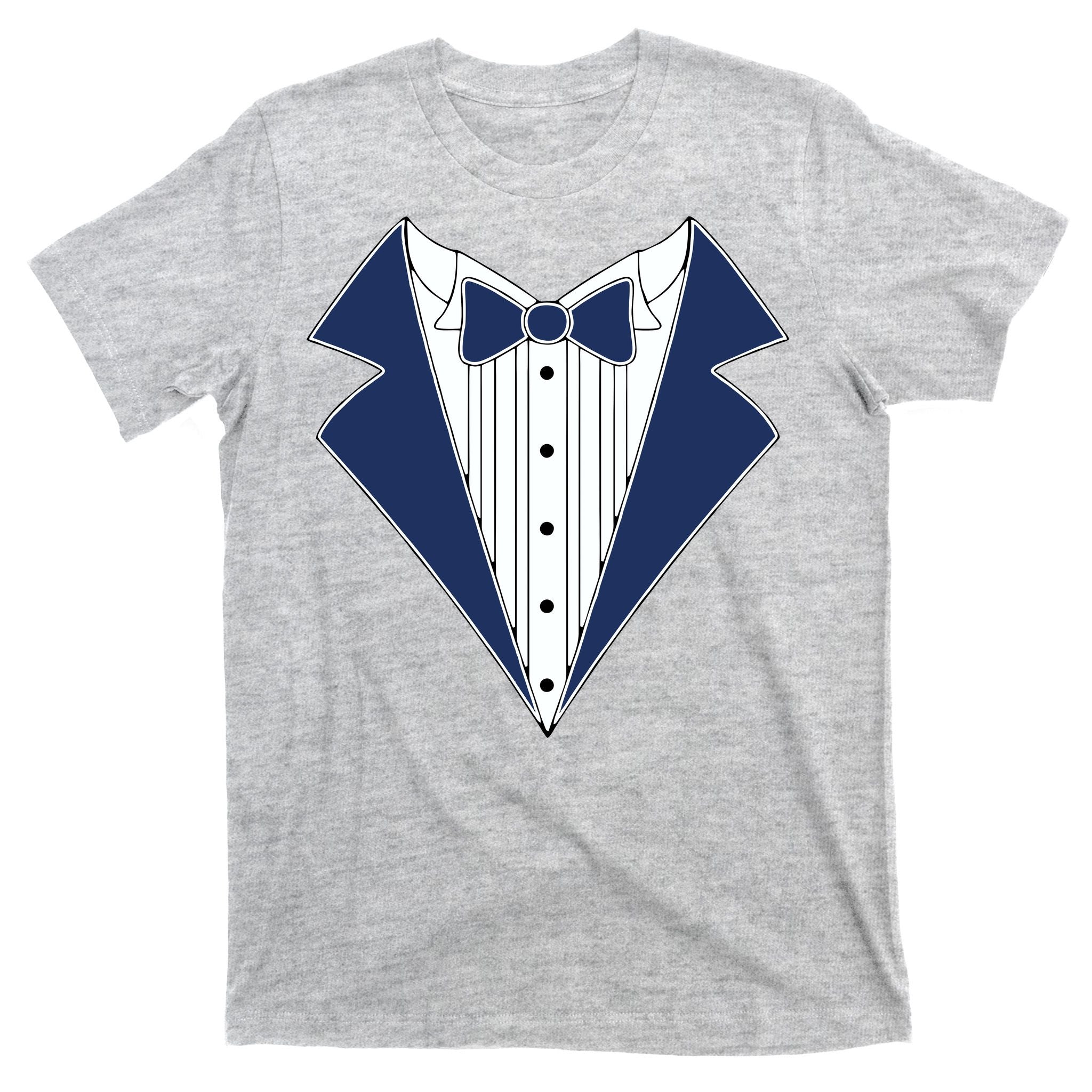 Navy Tux Tuxedo T-Shirt