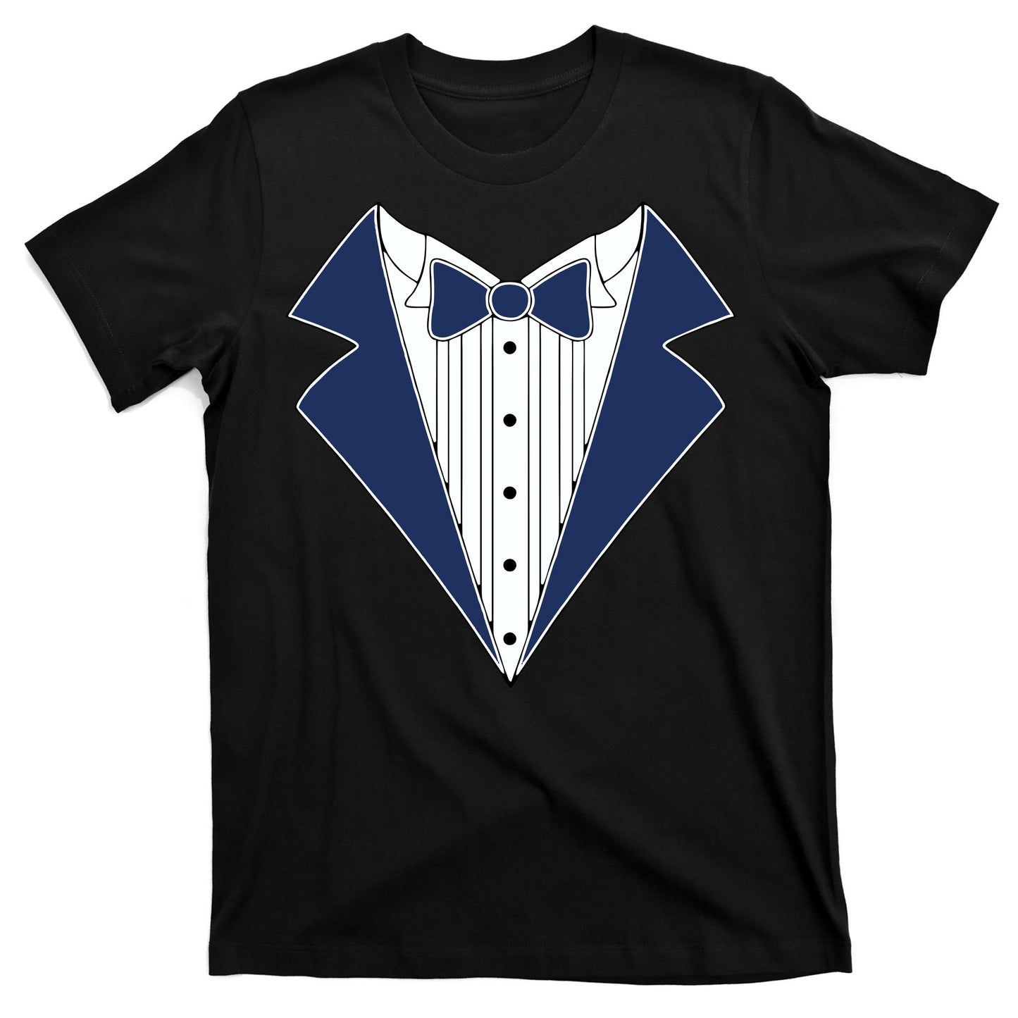 Navy Tux Tuxedo T-Shirt