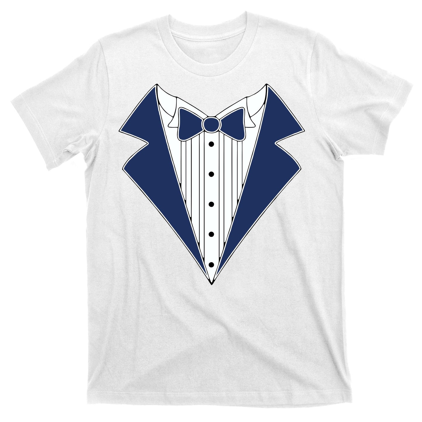 Navy Tux Tuxedo T-Shirt