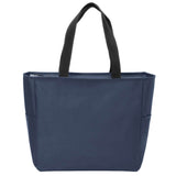 Game Day Football Pumpkin Fall Zip Tote Bag