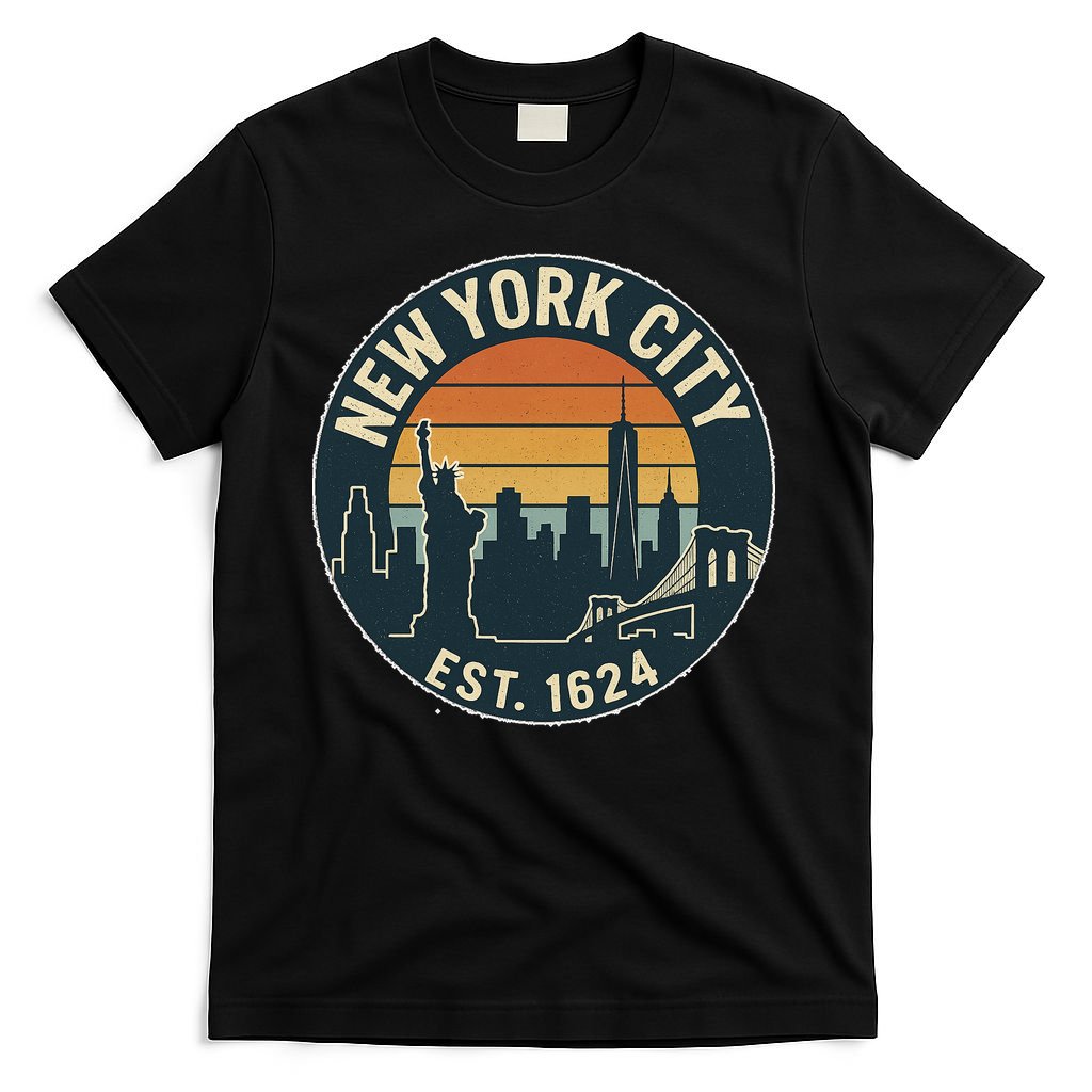 NYC Est 1624 Vintage Style T-Shirt