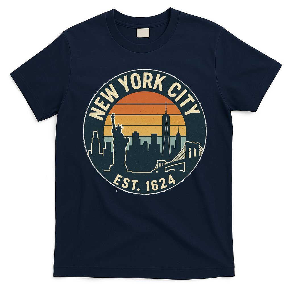 NYC Est 1624 Vintage Style T-Shirt