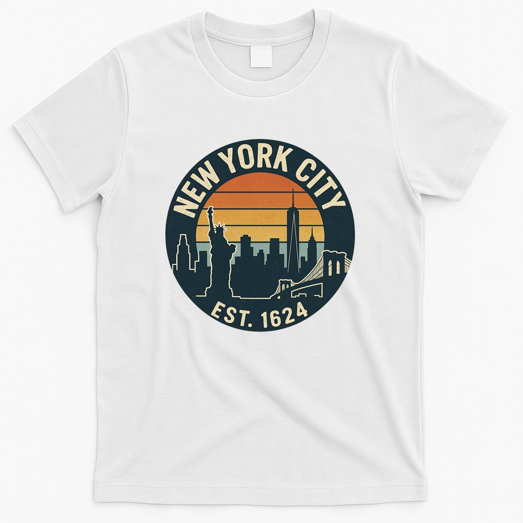 NYC Est 1624 Vintage Style T-Shirt
