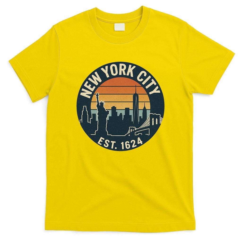 NYC Est 1624 Vintage Style T-Shirt