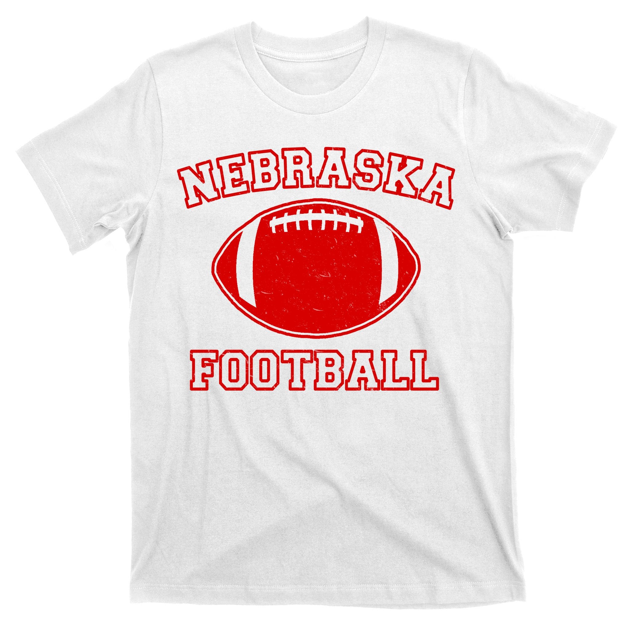 Nebraska Football Vintage Distressed T-Shirt