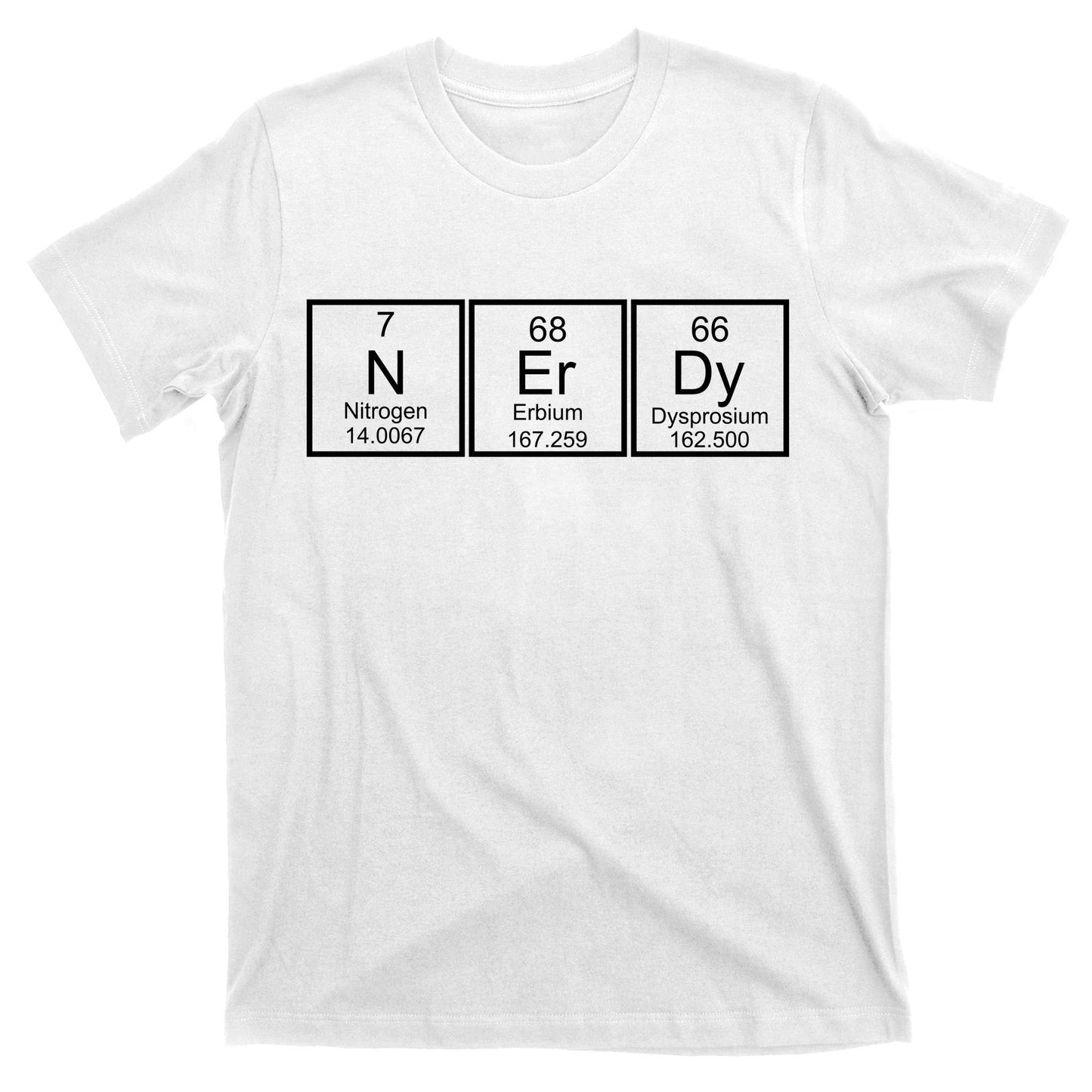 Nerdy Chemistry Periodic Table T-Shirt