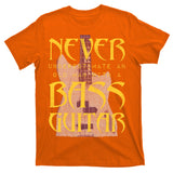 Never Underestimate Old Man With A Bass Guitar T-Shirt