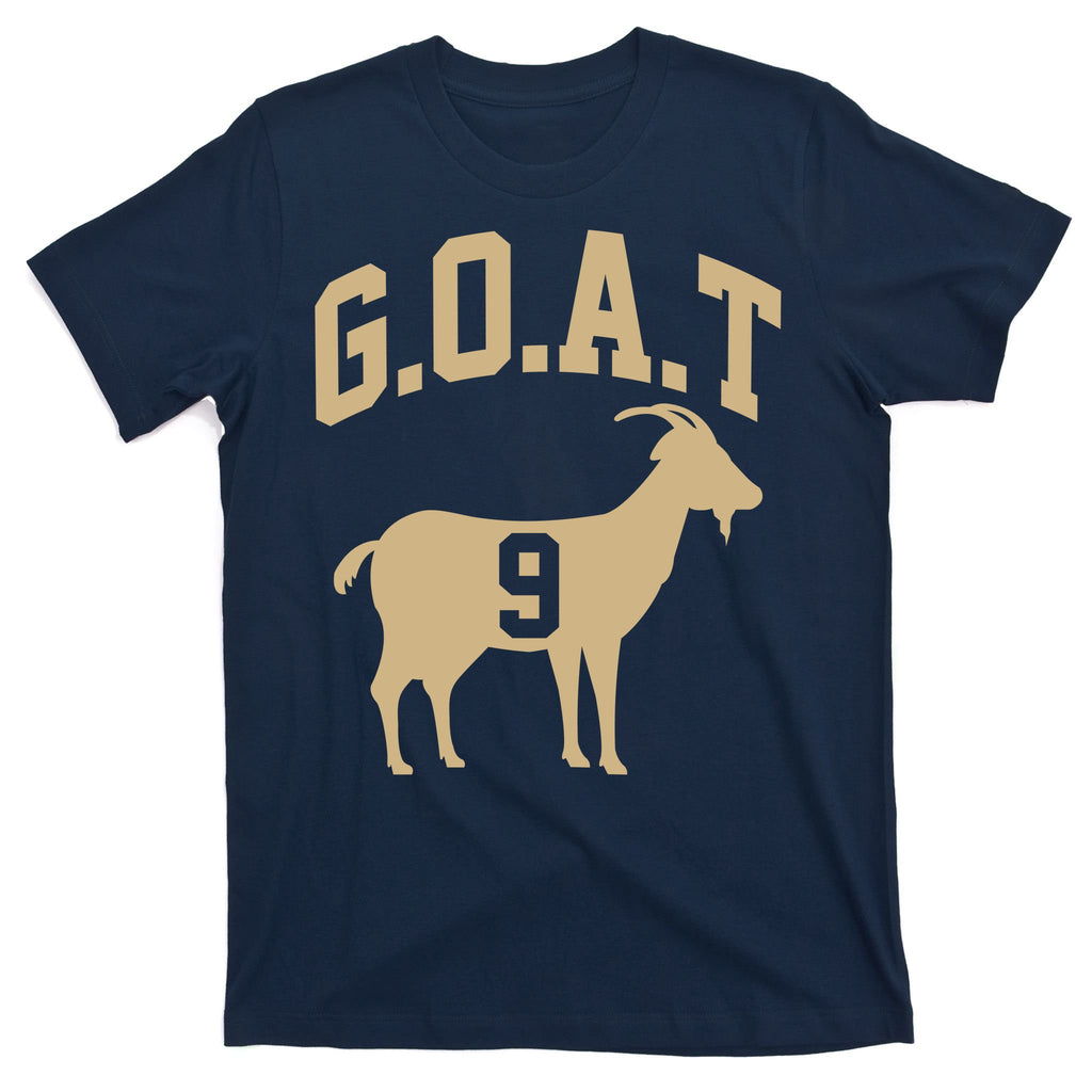 New Orleans Football No 9 GOAT T-Shirt