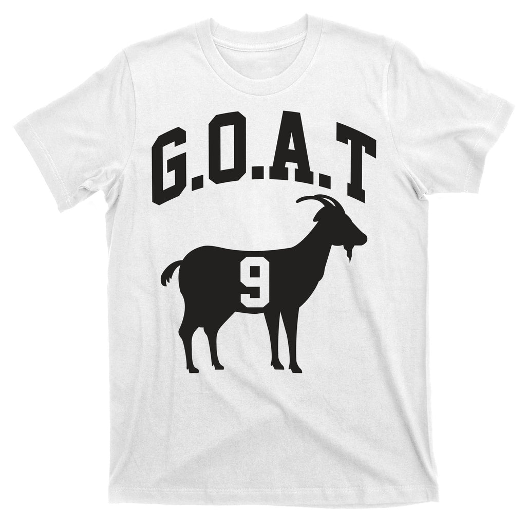 New Orleans Football No 9 GOAT T-Shirt
