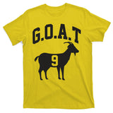 New Orleans Football No 9 GOAT T-Shirt