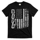 Napa FatherS Day American Flag 4th Of July T-Shirt
