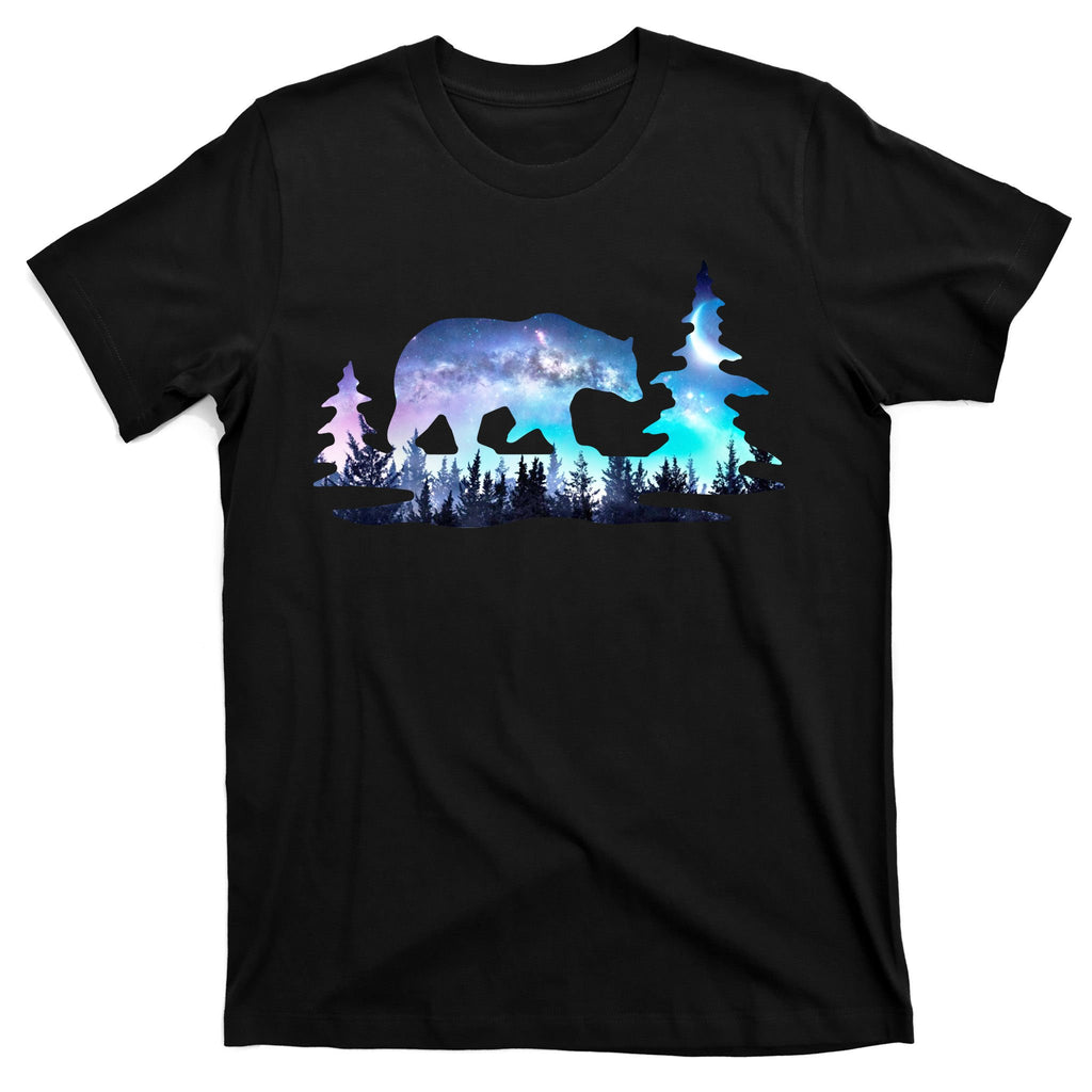 Night Sky Wilderness Bear T-Shirt