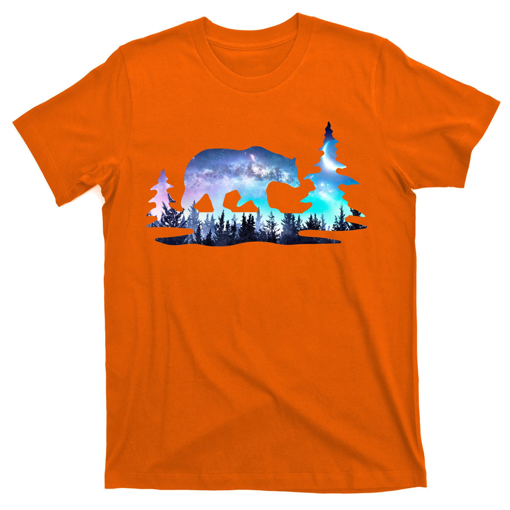 Night Sky Wilderness Bear T-Shirt