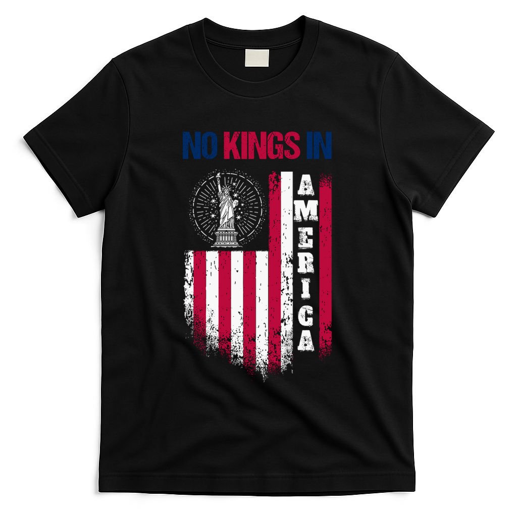 No Kings In America Anti Trump President Liberal T-Shirt