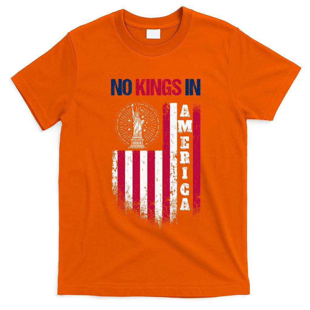 No Kings In America Anti Trump President Liberal T-Shirt