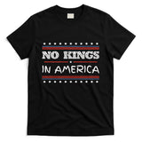 No Kings In America Save Democracy I Dissent Anti Trump Flag T-Shirt