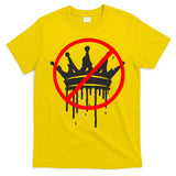 No Kings In America Pro Democracy Anti Monarchy Oligarchy T-Shirt