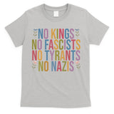 No Kings In America No Fascists We The People Political T-Shirt