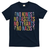 No Kings In America No Fascists We The People Political T-Shirt