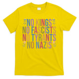 No Kings In America No Fascists We The People Political T-Shirt