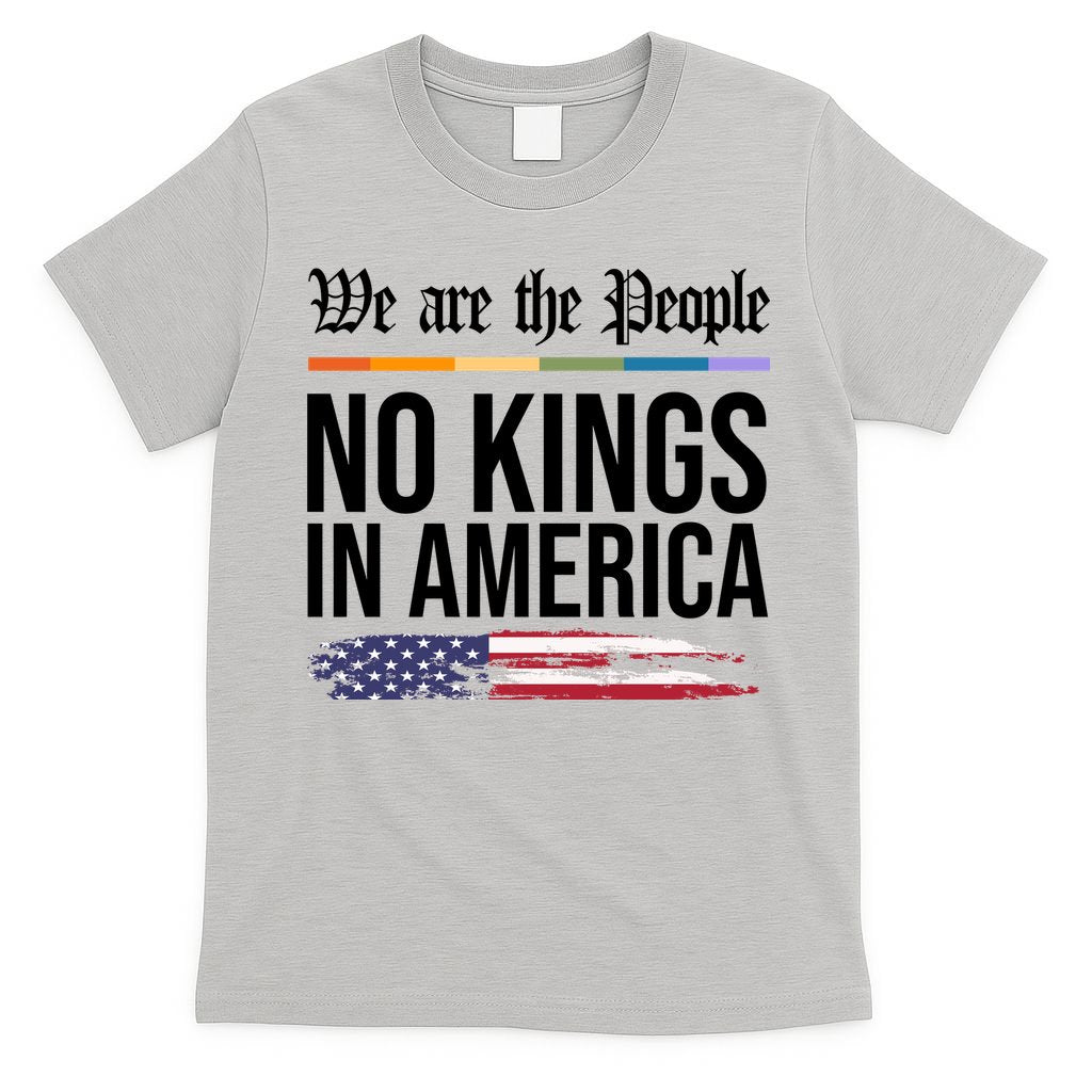 No Kings In America We The People Political Protest T-Shirt