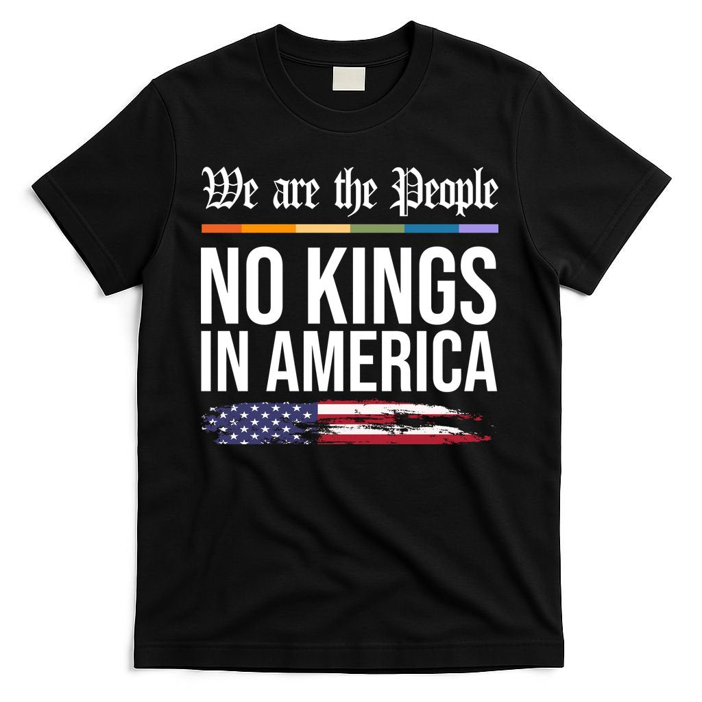 No Kings In America We The People Political Protest T-Shirt