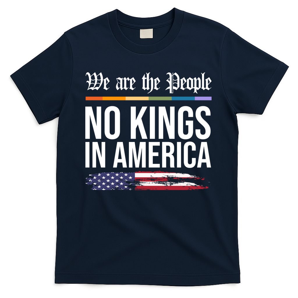 No Kings In America We The People Political Protest T-Shirt