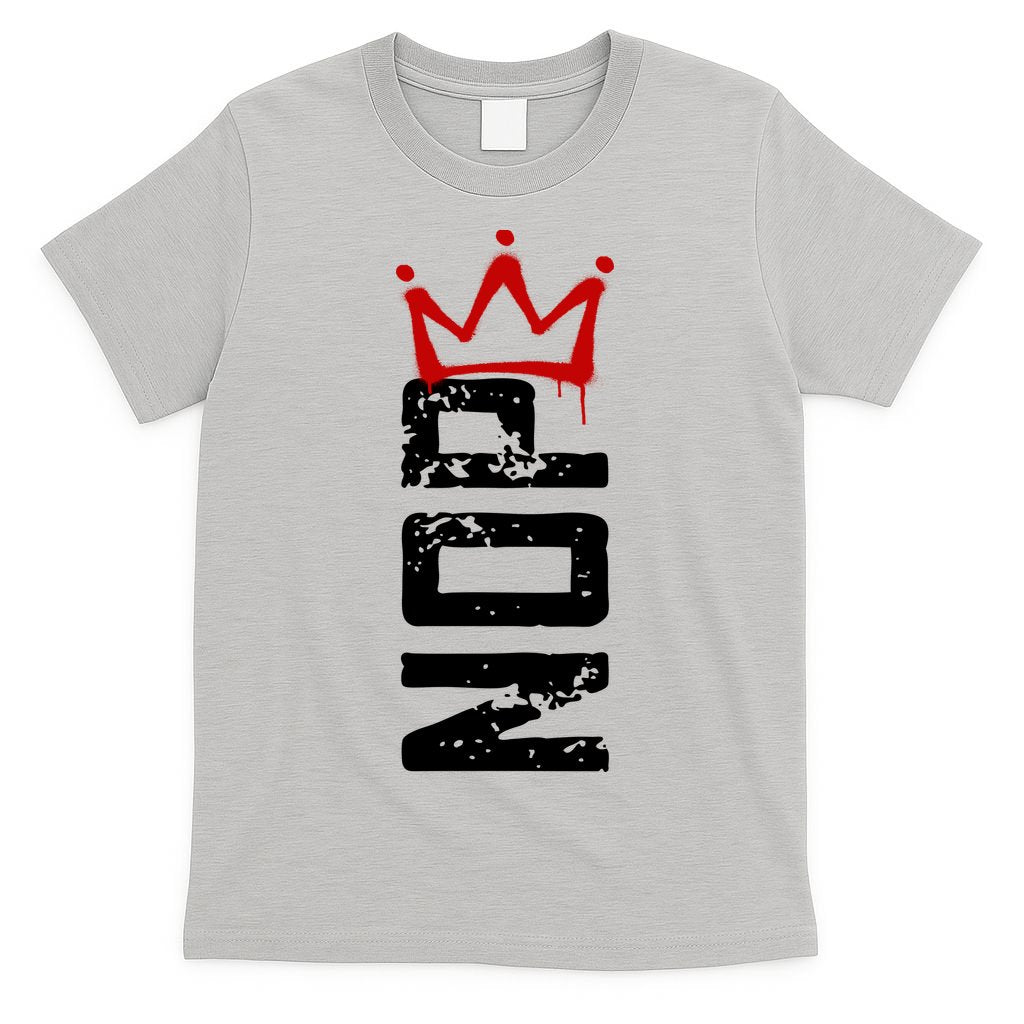 No Kings Protest Sign Vertical T-Shirt
