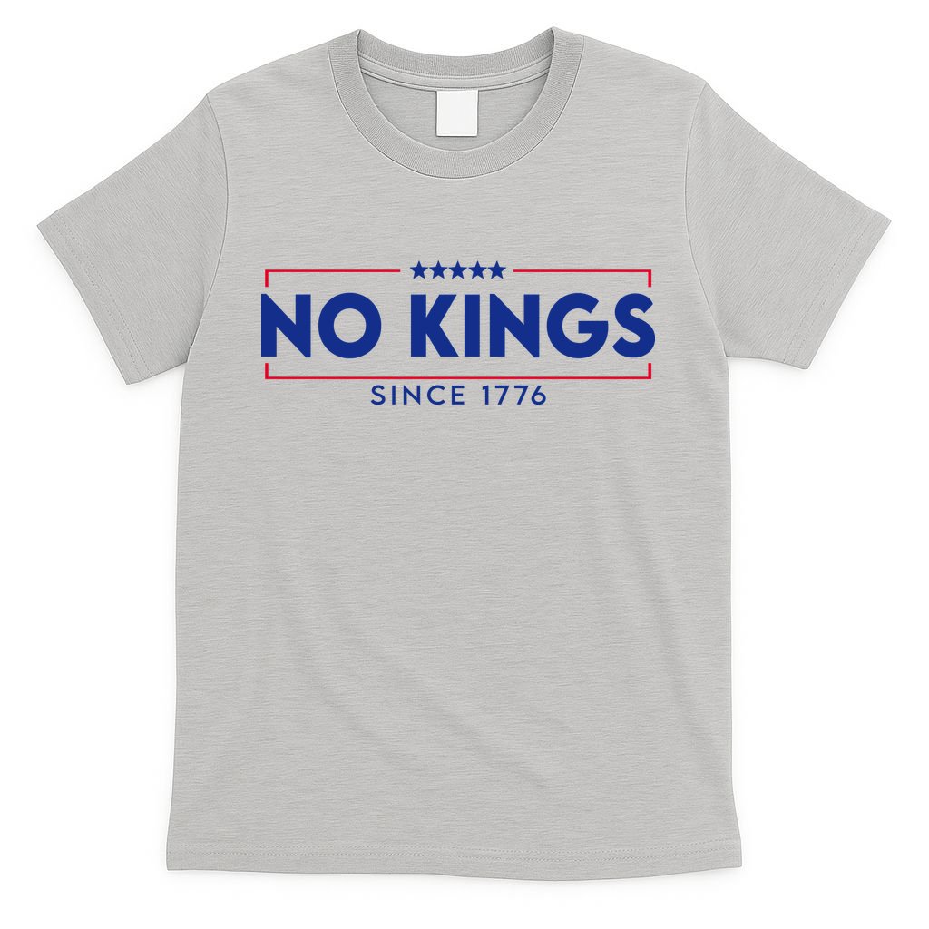 No Kings Since 1776 Simple Logo T-Shirt