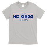 No Kings Since 1776 Simple Logo T-Shirt