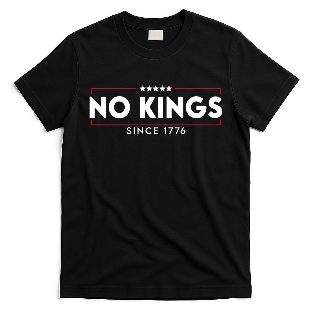 No Kings Since 1776 Simple Logo T-Shirt