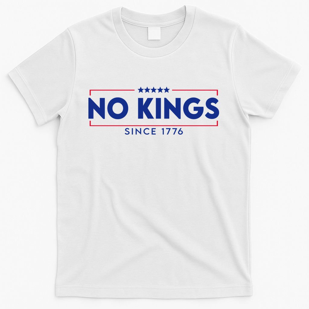 No Kings Since 1776 Simple Logo T-Shirt
