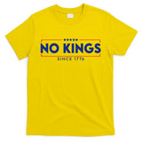 No Kings Since 1776 Simple Logo T-Shirt