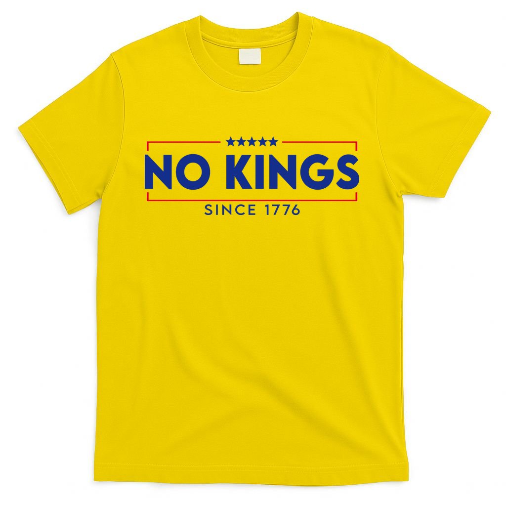 No Kings Since 1776 Simple Logo T-Shirt