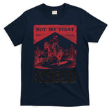 Not My First Rodeo, Vintage Bronc Riding Cowboy Rodeo T-Shirt